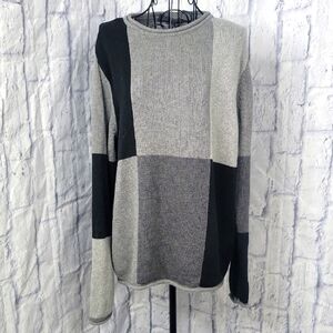 Vintage Relativity‎ Colorblock Crewneck Sweater Large